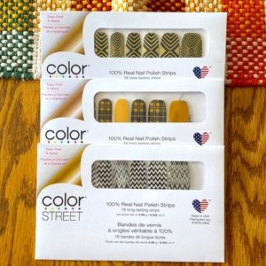 Color Street bundle of 3